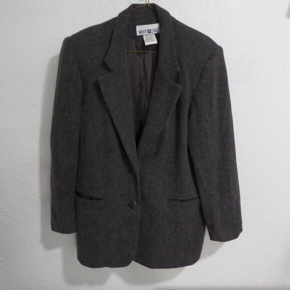 Women's Wool Blazer - Picture 1 of 3